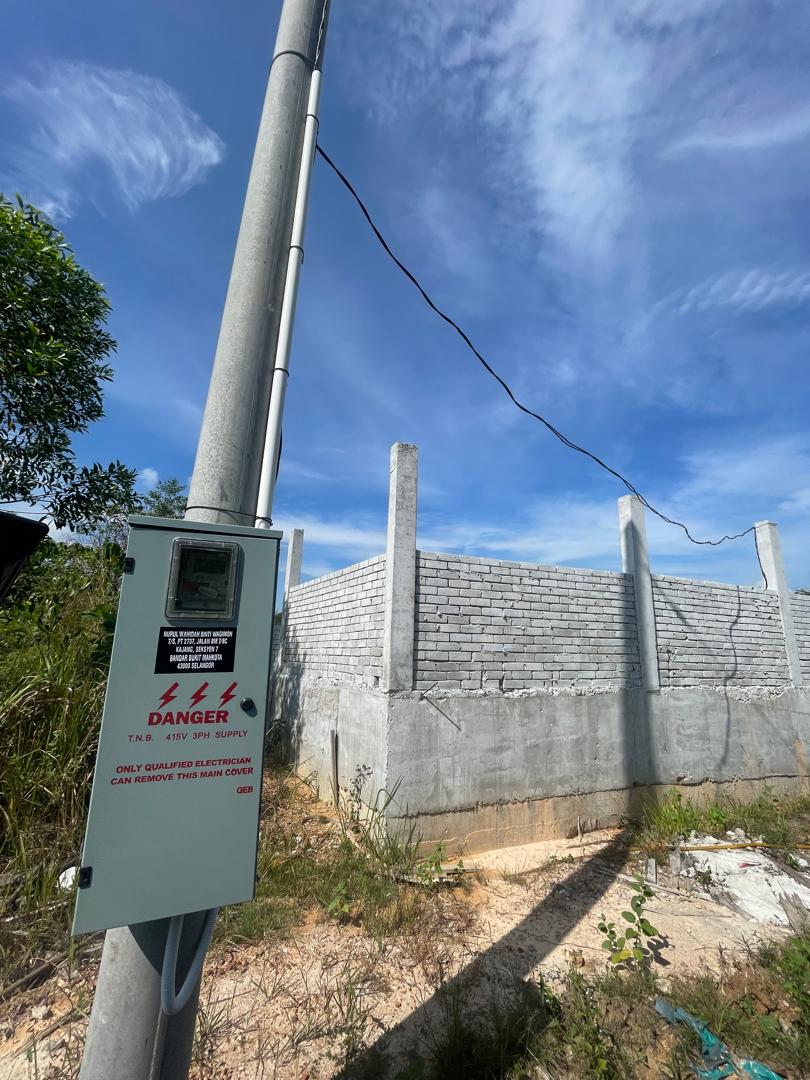 Meter Sementara Tapak Bina